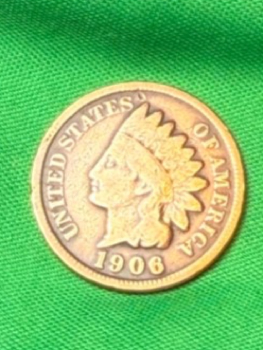 1906 Indian Head Cent, Ranked 51 in rarity, shipping included #206349544899